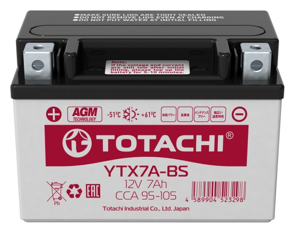 Totachi AGM YTX7A-BS